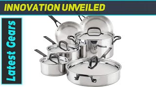 KitchenAid 5Ply Clad Stainless Steel Cookware The Ultimate Kitchen Companion [upl. by Stacia]