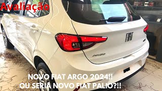 NOVO FIAT ARGO 2024 [upl. by Fielding580]