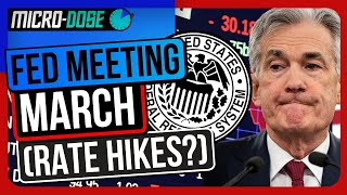 FED FOMC Meeting March 2022  Rate Hikes [upl. by Kerred]