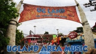 Alton Towers Audio  Ugland Area Music [upl. by Analim122]