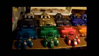 The Collection of Nintendo 64 Consoles  All 16 Color Variations Worldwide [upl. by Aihsyt]