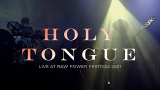 Holy Tongue live at Raw Power Festival 2021 [upl. by Rehpinej]