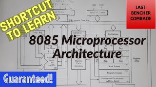 Easiest Trick to learn 8085 architecture  8085 microprocessor  8085 architecture  Shortcut [upl. by Aksehcnarf403]