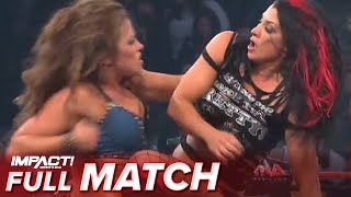 Mickie James vs Tara  FULL MATCH  TNA Turning Point 2010 [upl. by Eadwine]