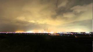 Houston Intercontinental Airport Departure Time Lapse [upl. by Kling]