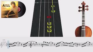 Te Voy A Amar  Violín 🎻 Play Along  TUTORIAL  TABLATURA [upl. by Mundy]