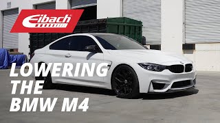 How To Installing Eibach PROKIT lowering springs on the M4 [upl. by Emanuele]