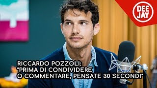 Riccardo Pozzoli quotPrima di condividere o commentare pensate 30 secondiquot [upl. by Kreit177]