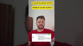 2 BİLGİLENDİRME AİLE SOSYAL BAKANLIĞI✅MEMUR OLMA SÜRECİ BİLGİLENDİRME VİDEOLARI [upl. by Ancell]