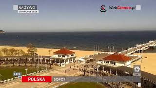 Sopot molo  kamery online z portalu WebCamerapl [upl. by Mendelson]