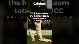 Which team has the highest team total in an ICC Mens T20I match [upl. by Granniah621]