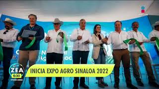 Inauguran la Expo Agro Sinaloa 2022  Noticias con Francisco Zea [upl. by Wagner709]