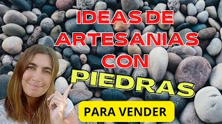 Artesanias con piedras para vender en eBAY [upl. by Lorain58]