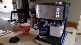 Mr Coffee Espresso Barista First Latte [upl. by Baun]