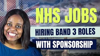 NHS Is Currently Recruiting For These New Roles With Sponsorship  This Is How To Apply [upl. by Hijoung]