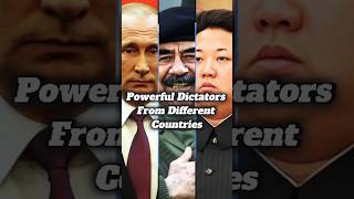 Powerful Dictators From different Countries 360º view shorts history war [upl. by Nesto]