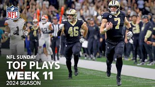 Top Plays From Sunday  NFL 2024 Season Week 11 [upl. by Sadnalor]