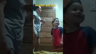 Funky town mother and son version dancechallenge dance kids family [upl. by Libnah]