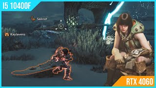 Greatsword vs Rey Dau  MH Wilds PC Beta Test Gameplay on i5 10400F  RTX 4060 [upl. by Sirovaj800]