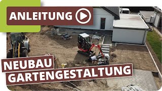 Ideen für deinen Garten  Neubau Garten gestalten [upl. by Hinkle]