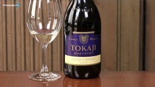 Chateau Dereszla Tokaji Amethyst Furmint 2016 wine review [upl. by Klingel]