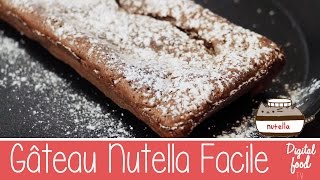 GATEAU FACILE NUTELLA [upl. by Naraa878]