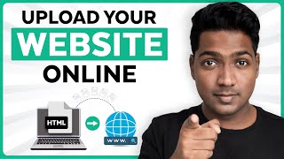 How to Upload Your Website To The Internet 🌐  2024 [upl. by Kathlene]