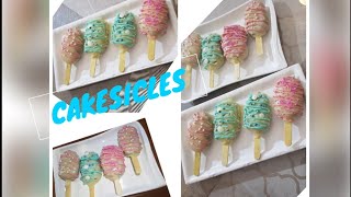 CAKESICLESEASY CAKESICLES RECIPE [upl. by Riess]