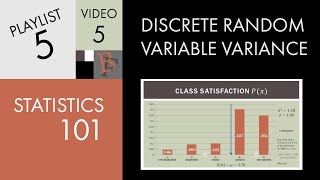 Statistics 101 Discrete Random Variable Variance [upl. by Ahset554]