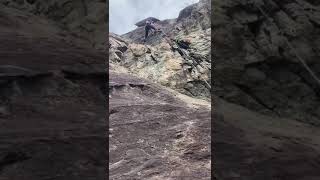 CRAG La Torraccia quotDannAzionequot 6b passaggio PSICOTECNICO 😲Climber in action Arianna climbing [upl. by Leirad]