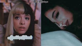 Melanie Martinez amp Ariana Grande  Lunchbox Friends X ghostin Mashup [upl. by Eneleh]