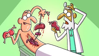 Cartoon Box Top 10 Surgeries  The BEST of Carton Box  Hilarious Surgery Compilation [upl. by Enecnarf514]