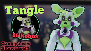 Tangle Gamepass Showcase  TBOFE 2  Roblox [upl. by Flavius771]