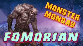 Monster Monday Fomorian  DampD Dungeons amp Dragons monsters DnD giants and giant kin [upl. by Matejka785]