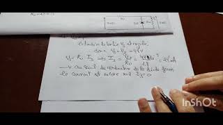 TD sur les diodes Zener exercice diode zener ELN Electronique Fondamentale 1 L2 [upl. by Anayi382]