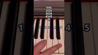 Interstellar piano Tutorial piano interstellar calm pianotutorial easy learn lesson [upl. by Silado]