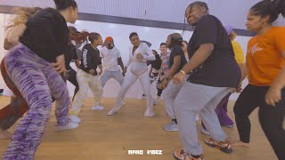 Goya Menor amp Nektunez  Ameno  Amapiano Remix Official AFROVIBEZ Dance Class video [upl. by Rehpretsirhc825]