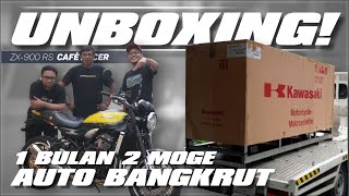 UNBOXING MOGE RETRO LIMITED EDITON DARI KAWASAKI  Z 900 RS GOKIL AUTO NGEGADUN [upl. by Ynnohj426]