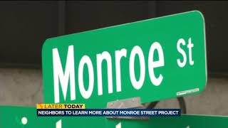 Residents to learn more about 2018 Monroe Street reconstruction [upl. by Hpejsoj990]