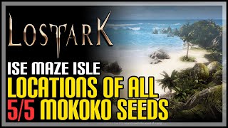 Ice Maze Isle All Mokoko Seeds Lost Ark [upl. by Eladal]