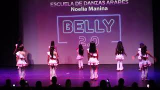 DANZA ARABE INFANTIL GRUPO NIÑAS EN MUESTRA 2023 ESCUELA DE DANZAS ARABES NOELIA MANINA QUILMES [upl. by Anival]