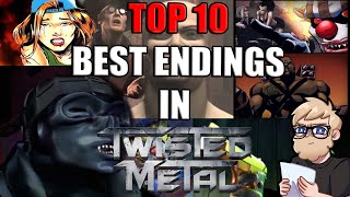 Top 10 BEST Endings In Twisted Metal [upl. by Annoya893]