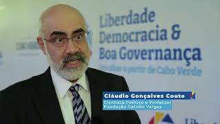 Liberdade Democracia amp Boa Governança  Cláudio Gonçalves Couto [upl. by Adnavoj]