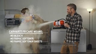 How To Care For Your Carhartt Flame Resistant Gear [upl. by Amitaf]