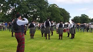 Stockbridge Grade 4A  Scottish Pipe Band Championships 2024 Dumbarton [upl. by Ssecnirp]