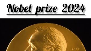 Nobel prize winner 2024 Nobel prize  ytvedio mansichaudhary viralvideo study currentaffairs [upl. by Evoy]