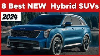 Best NEW Hybrid SUVs You Can Buy in 2024 [upl. by Secnarfyram]