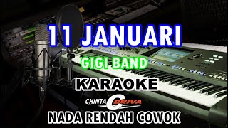 karaoke 11 januari nada rendah cowok kn7000 [upl. by Juan]