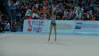 Evgenia KanaevaRibbonFinalGP Moscow 2010FullHDavi [upl. by Paik]