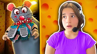 SÉCHAPPER DU FROMAGE DU RAT TUEUR DE ROBLOX  😱 Cheese Escape Horror [upl. by Orvan]